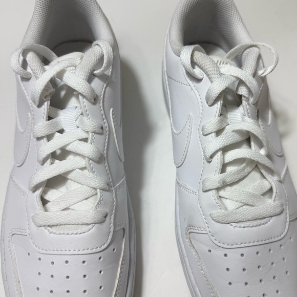 Nike Court Borough Low 2 “Triple White” Big Kid Size 7Y Sneakers - Picture 10 of 16